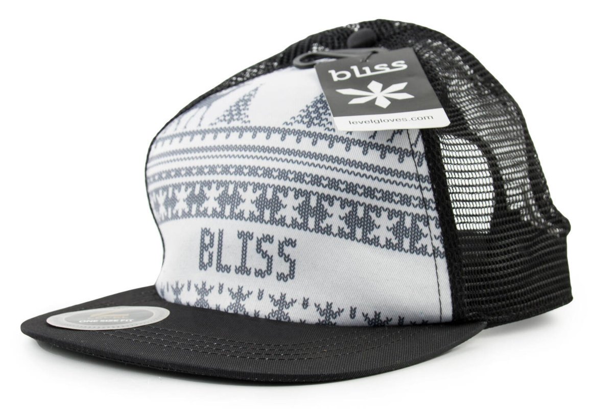 Czapka unisex Level Bliss trucker przewiewna prosty daszek