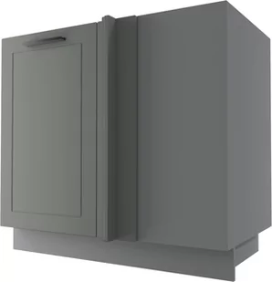 Bergamo Szafka Dolna Narożna D13U Szary Mat - Meble kuchenne - miniaturka - grafika 1