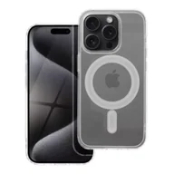 Etui i futerały do telefonów - Etui Clear Mag Cover MagSafe iPhone 15 Pro Clear - miniaturka - grafika 1