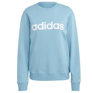 Bluza damska adidas Essentials Linear French Terry - Bluzy narciarskie - miniaturka - grafika 1