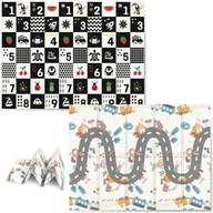 Maty piankowe - Mata piankowa edukacyjna składana 200 x 150 x 1 cm Nukido NK-341 - miniaturka - grafika 1