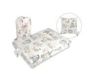 Śpiworki dla dzieci - COSING - Podróżny śpiwór z poduszką Zoo - miniaturka - grafika 1