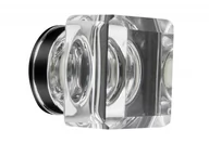 Meble modułowe i akcesoria - Gałka meblowa LEA kwadratowa (35x35 mm) kryształ, biała - miniaturka - grafika 1