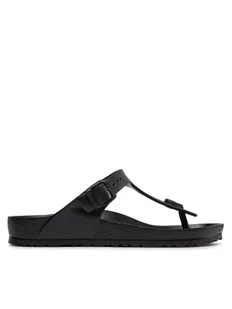 Birkenstock Japonki Gizeh 0128201 Czarny - Klapki i japonki damskie - miniaturka - grafika 1