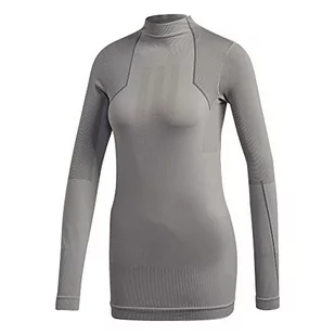 Adidas Damska bluza Knit, Metgry/Grefiv, XL - Bluzy damskie - miniaturka - grafika 1