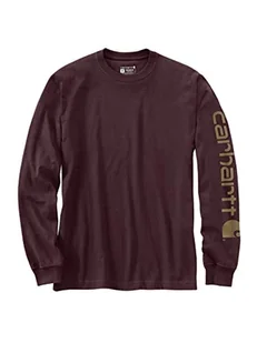 Carhartt T-shirt męski z długim rękawem i charakterystycznym logo - Koszulki męskie - miniaturka - grafika 1