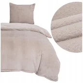 Pościel - Pościel 140x200 2cz Mikrofibra Puszysta Miękka Pluszowa Miś Cozy - miniaturka - grafika 1