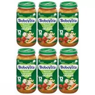 Dania dla dzieci - BoboVita Kluseczki z warzywami i indykiem po 12 miesiącu zestaw 6 x 250 g - miniaturka - grafika 1