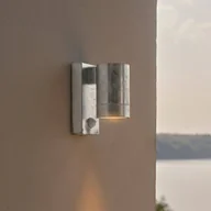 Lampy ogrodowe - Nordlux Kinkiet zewnętrzny Tin Maxi Sensor ocynkowany, stal, IP54, GU10 - miniaturka - grafika 1