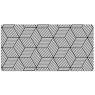 Mata ochronna na blat Kostki geometryczne 120x60 cm, Dywanomat - Podkładki na biurko - miniaturka - grafika 1