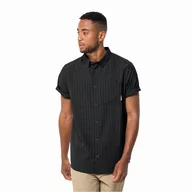 Koszule męskie - Męska koszula z krótkim rękawem Jack Wolfskin EL DORADO SHIRT MEN phantom checks - S - miniaturka - grafika 1