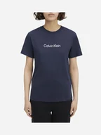 Koszulki i topy damskie - Koszulka damska bawełniana Calvin Klein K20K205448-CEF M Ciemnogranatowa (8720639971961). T-shirty damskie - miniaturka - grafika 1