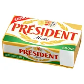 Masło i margaryna - Président - Masło klasy ekstra solone - miniaturka - grafika 1