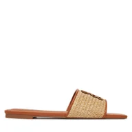 Klapki i japonki damskie - Klapki Nine West SMRL393661 Beżowy - miniaturka - grafika 1
