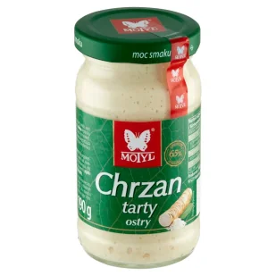 Motyl chrzan tarty 190g - Pasztet i przetwory mięsne - miniaturka - grafika 1