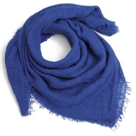 Apaszki i szaliki damskie - Szal damski BREEZE wiskozowy granatowy 180x84 - miniaturka - grafika 1