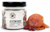 Owoce w puszkach i słoikach - Cytryny w syropie z malinami 210 g The Jar z cukrem trzcinowym - miniaturka - grafika 1
