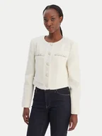 Marynarki i żakiety damskie - Guess Marynarka W6RL54 WJ632 Écru Regular Fit - miniaturka - grafika 1