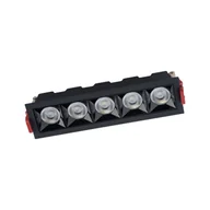 Lampy sufitowe - Czarna, ledowa lampa wpustowa 20,7cm 36deg; 3000K 10062 z serii MIDI LED - miniaturka - grafika 1