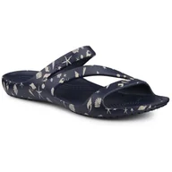 Klapki i japonki damskie - Klapki damskie sportowe Crocs KADEE II SHELLS PRINT - miniaturka - grafika 1