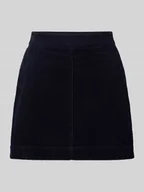 Spódnice - Spódnica sztruksowa o długości mini - miniaturka - grafika 1