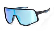 Okulary sportowe - Arctica Sportowe okulary przeciwsłoneczne z niebieską lustrzanką na Rower S-331A - miniaturka - grafika 1