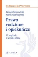 E-booki - prawo - Prawo rodzinne i opiekuńcze z testami online - miniaturka - grafika 1