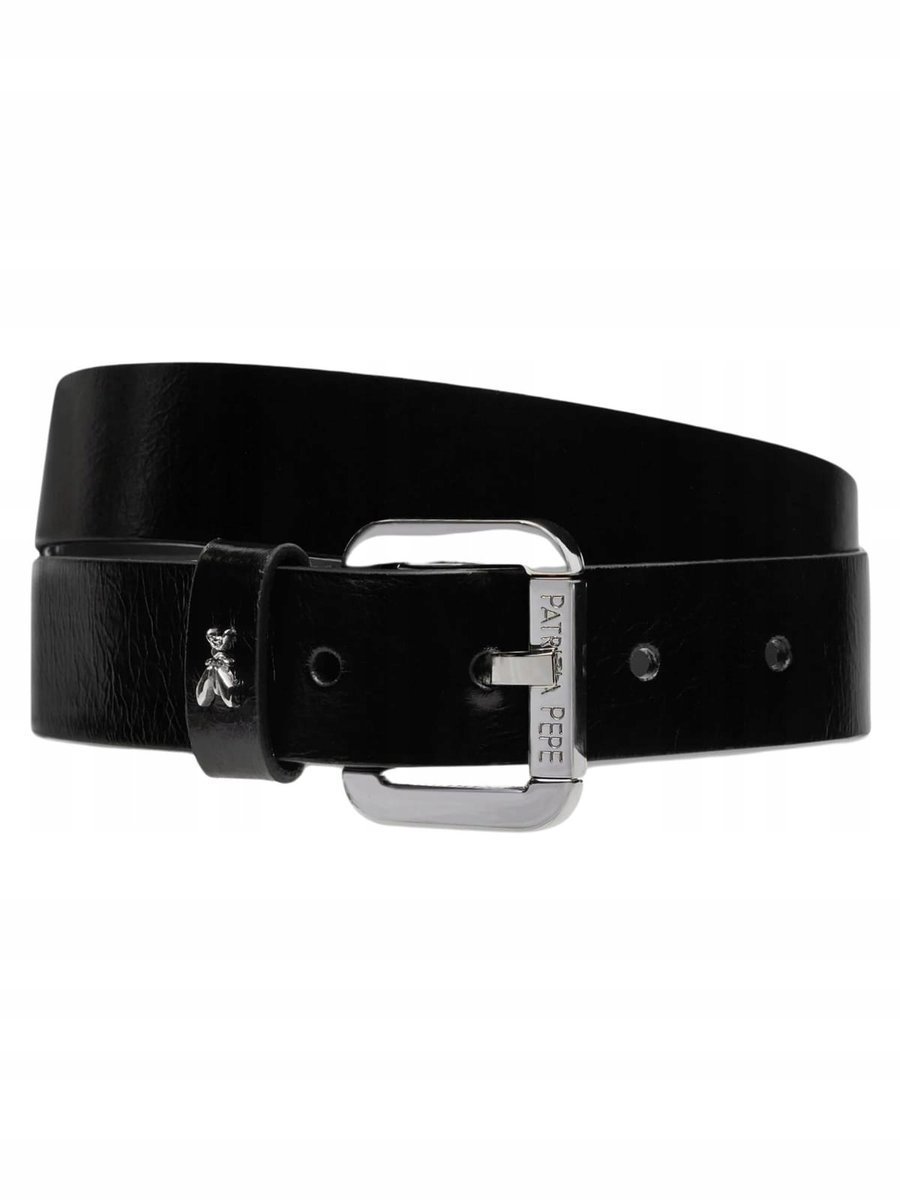 Pasek damski Patrizia Pepe 2W8684 L131 czarny - L
