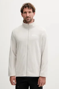 Jack Wolfskin bluza sportowa Taunus kolor beżowy gładka 1711451 - Bluzy męskie - miniaturka - grafika 1