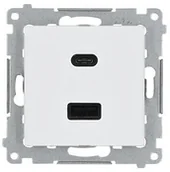 Gniazdka elektryczne - GNIAZDO ŁADOWANIA DEC2CA.01/11-SIMON54 Premium USB 5 V DC / 3.1 A - miniaturka - grafika 1