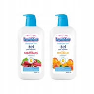 Kosmetyki kąpielowe dla dzieci - Bambino Rodzina Żel pod prysznic dla dzieci i dorosłych owocowy 1000ml x2 - miniaturka - grafika 1