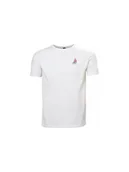 Koszulki męskie - Koszulka HELLY HANSEN SHORELINE T-SHIRT 3. biały S - miniaturka - grafika 1