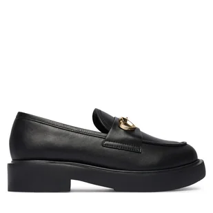 Loafersy LOVE MOSCHINO JA10094G0NIA0000 Czarny - Półbuty damskie - miniaturka - grafika 1