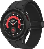 Elektronika OUTLET - [OUTLET] Samsung Galaxy Watch5 Pro WiFi R920 Black z paskiem Rubber Band Black Grade B - miniaturka - grafika 1