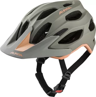 Alpina Unisex - Dorośli, CARAPAX 2.0 Kask rowerowy, moon-grey-peach matt, 52-57 cm - Kaski rowerowe - miniaturka - grafika 1