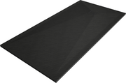 Brodziki prysznicowe - Mexen Stone+ brodzik kompozytowy prostokątny 200 x 80 cm, czarny, maskownica czarna - 44708020-B - miniaturka - grafika 1