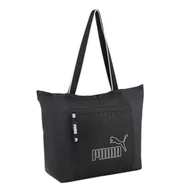 Torby sportowe - Duża torba typu shopper Core Base PUMA Black - miniaturka - grafika 1