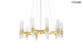 Lampy sufitowe - MOOSEE lampa wisząca TUBS 10 złota - miniaturka - grafika 1
