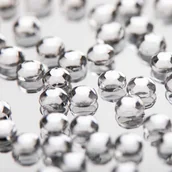 Ozdoby do paznokci - Ozdoba do paznokci cyrkonie imitacja szkła 2 mm 100 szt Nr 1 - miniaturka - grafika 1