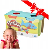 Masy plastyczne - CIASTOLINA PLAYDOH KREATYWNY ZESTAW DO ĆWICZENIA WYOBRAŹNI 2 KOLORY TUBY - miniaturka - grafika 1