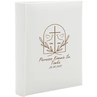 Pamiątka Pierwszej Komunii Świętej - Album komunijny wsuwany na 100 zdjęć 15x21 personalizowany 5 wzorów - miniaturka - grafika 1