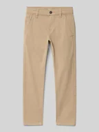 Spodnie i spodenki dla chłopców - Chinosy o kroju slim fit z mieszanki bawełny - miniaturka - grafika 1
