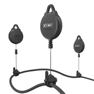 Akcesoria VR - Podwieszany system haczyków do kabli VR 3szt. Kiwi Design V2-3 do Meta Quest 2 / Quest 3 / Quest PRO czarny - miniaturka - grafika 1