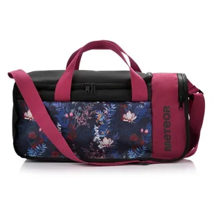 Torba fitness Meteor Nanuq (kolor Czarny. Czerwony) - Torby sportowe - miniaturka - grafika 1