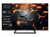 Telewizory - PEAQ PTV 32GF-5026C 32" FHD Google TV HDR10 Czarny - miniaturka - grafika 1