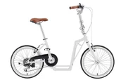 Rowery - The-Sliders Lite White gustowny i komfortowy, składany rower, hulajnoga 2w1, EAN 0590987662211 - miniaturka - grafika 1