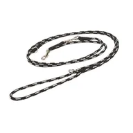 Smycze dla psów - Chaba Smycz Linka regulowana czarno beżowa 12mm/220cm PCHBB40 - miniaturka - grafika 1