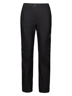 Spodnie sportowe damskie - Mammut Spodnie funkcyjne "Albula" w kolorze czarnym - grafika 1
