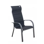 Fotele i krzesła ogrodowe - MIAMI - aluminiowy fotel ogrodowy z możliwością sztaplowania - miniaturka - grafika 1