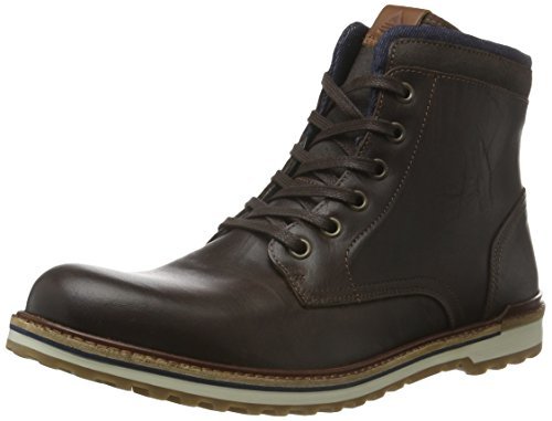 ALDO Męskie kozaki Qorellan z krótką cholewką, brązowy - Brązowy, ciemnobrązowy. - 41 EU